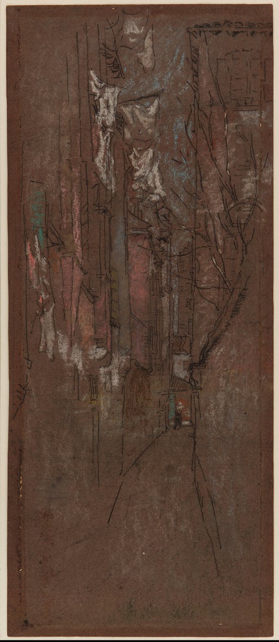 Una strada a Venezia da James Abbott McNeill Whistler
