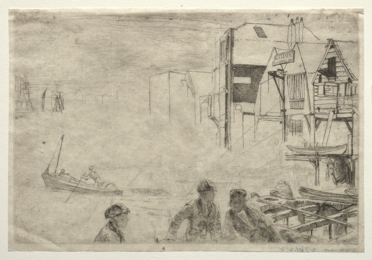 Una banchina da James McNeill Whistler