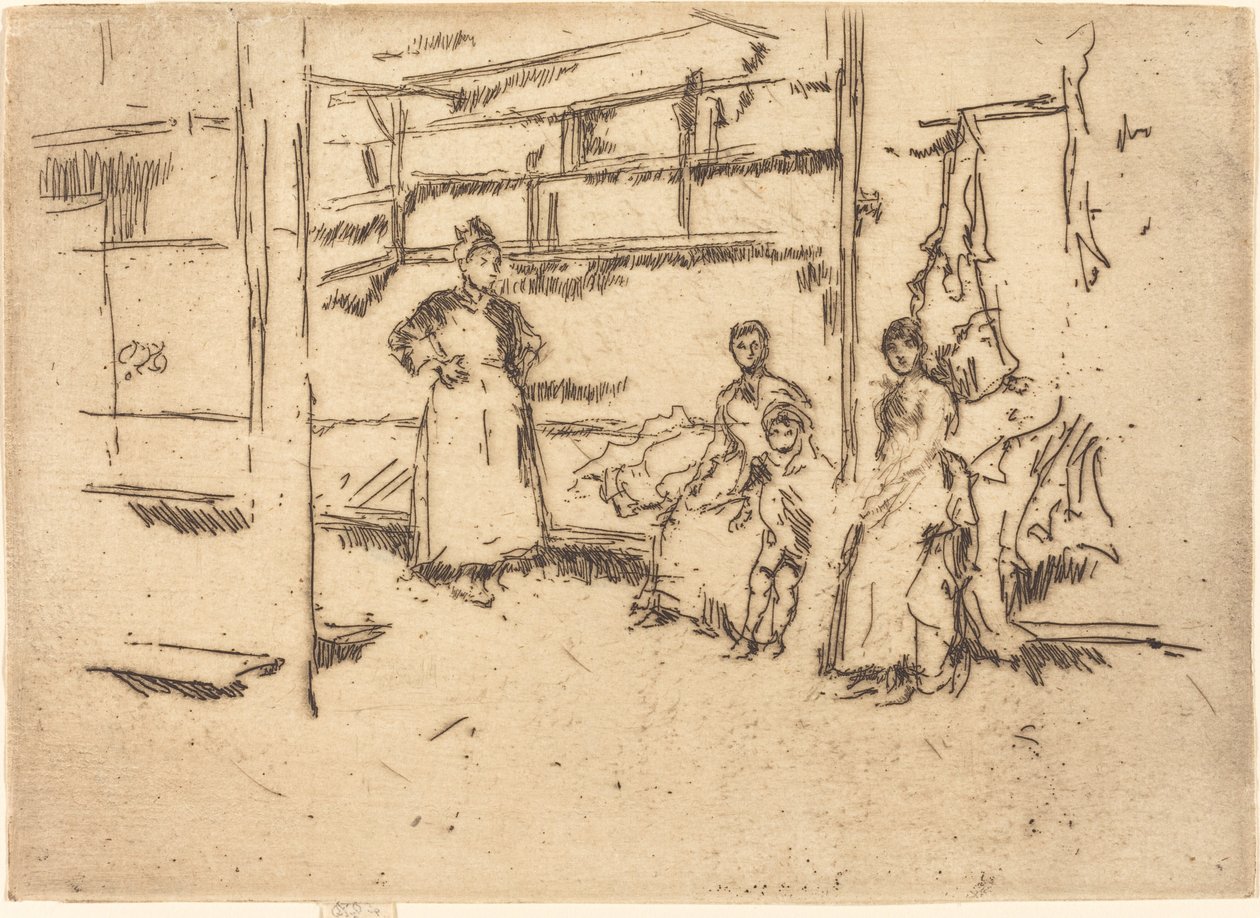 Dopo la vendita, Hounsditch da James Abbott McNeill Whistler