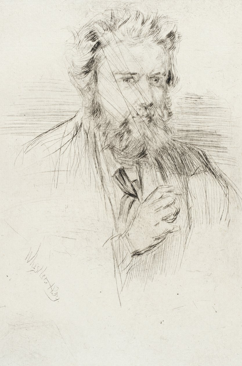 Astruc, un letterato da James McNeill Whistler