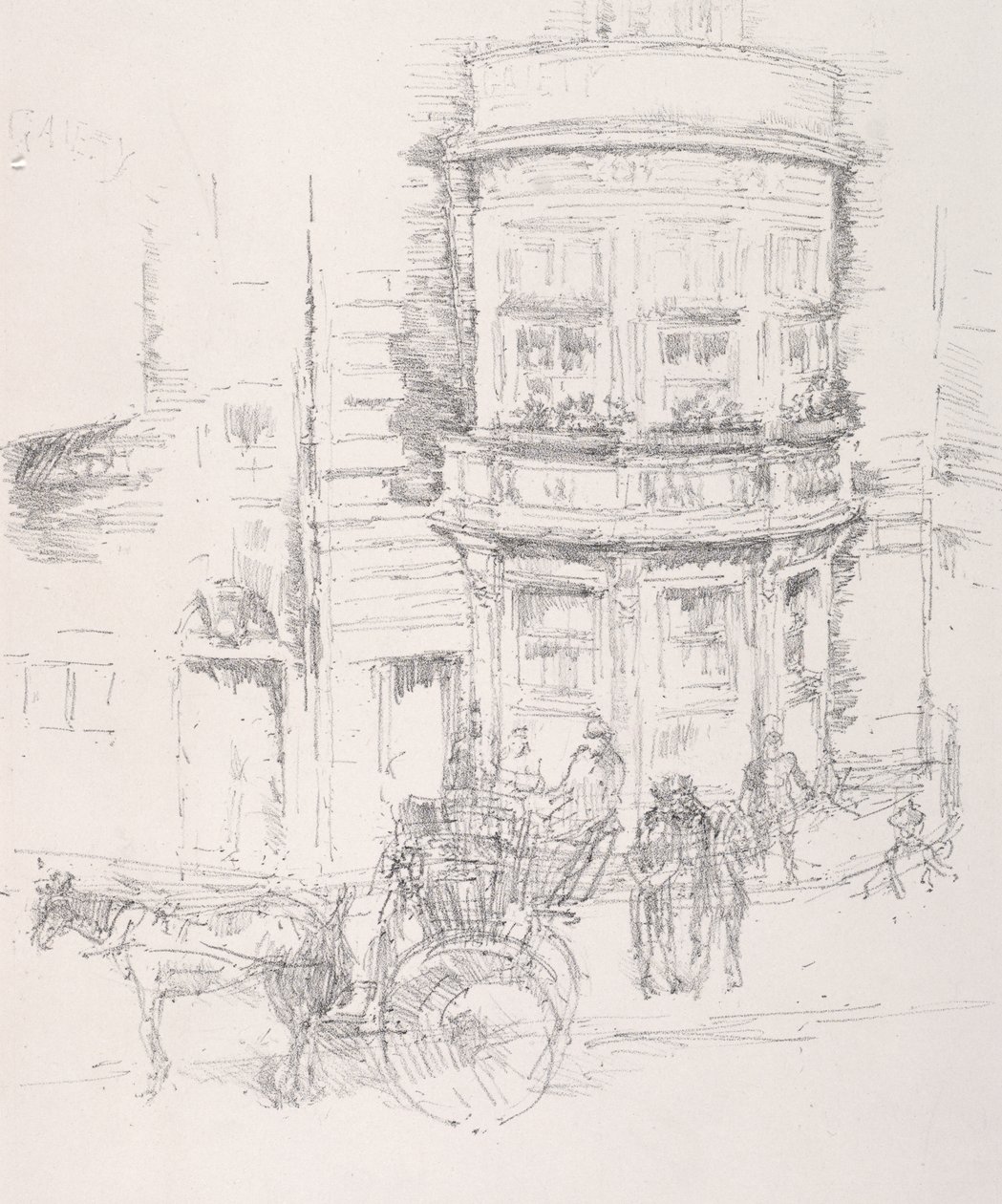 Retro del Gaiety Theatre da James McNeill Whistler