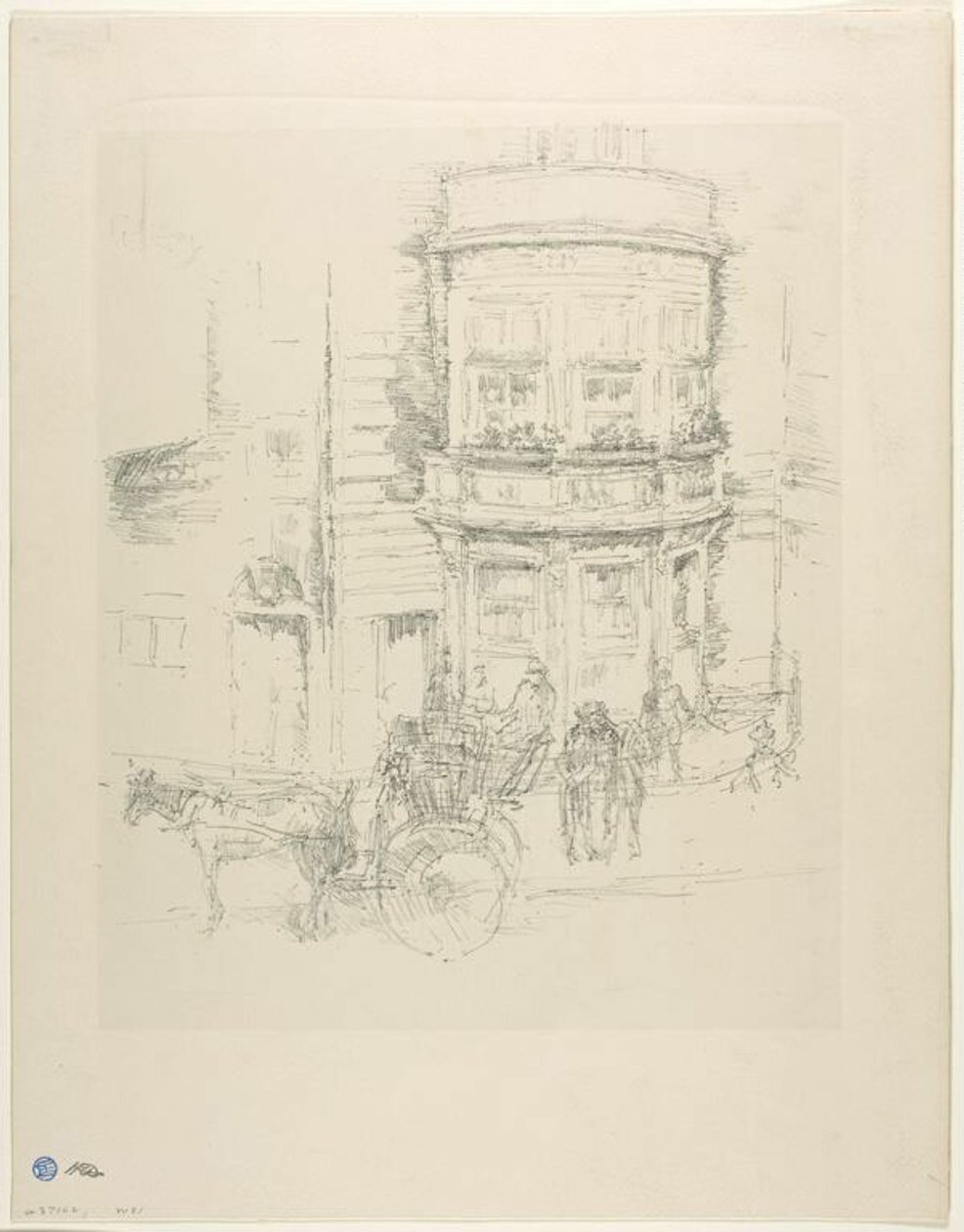 Retro del Gaiety Theatre da James McNeill Whistler