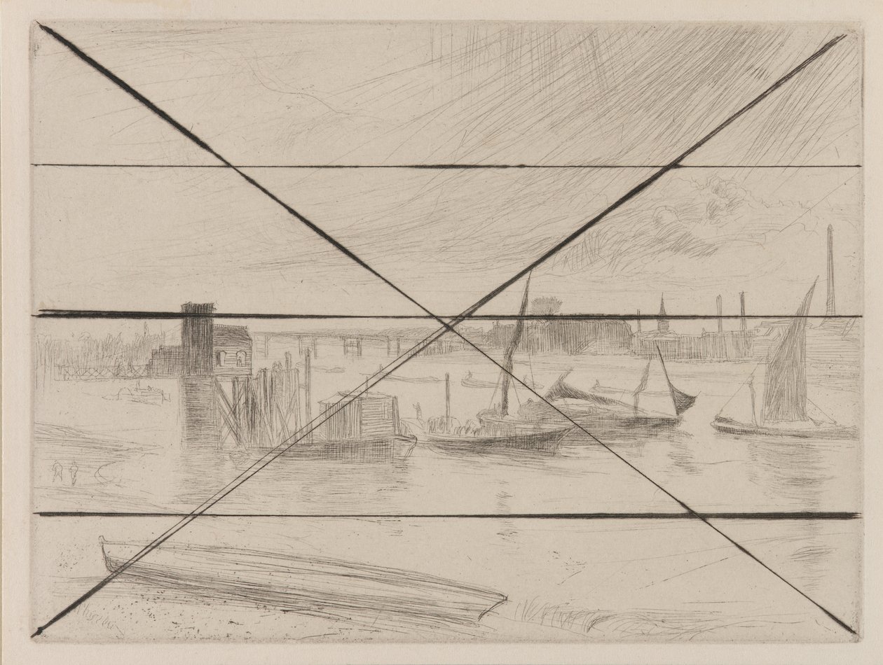 Alba a Battersea (Cadogan Pier) da James Abbott McNeill Whistler