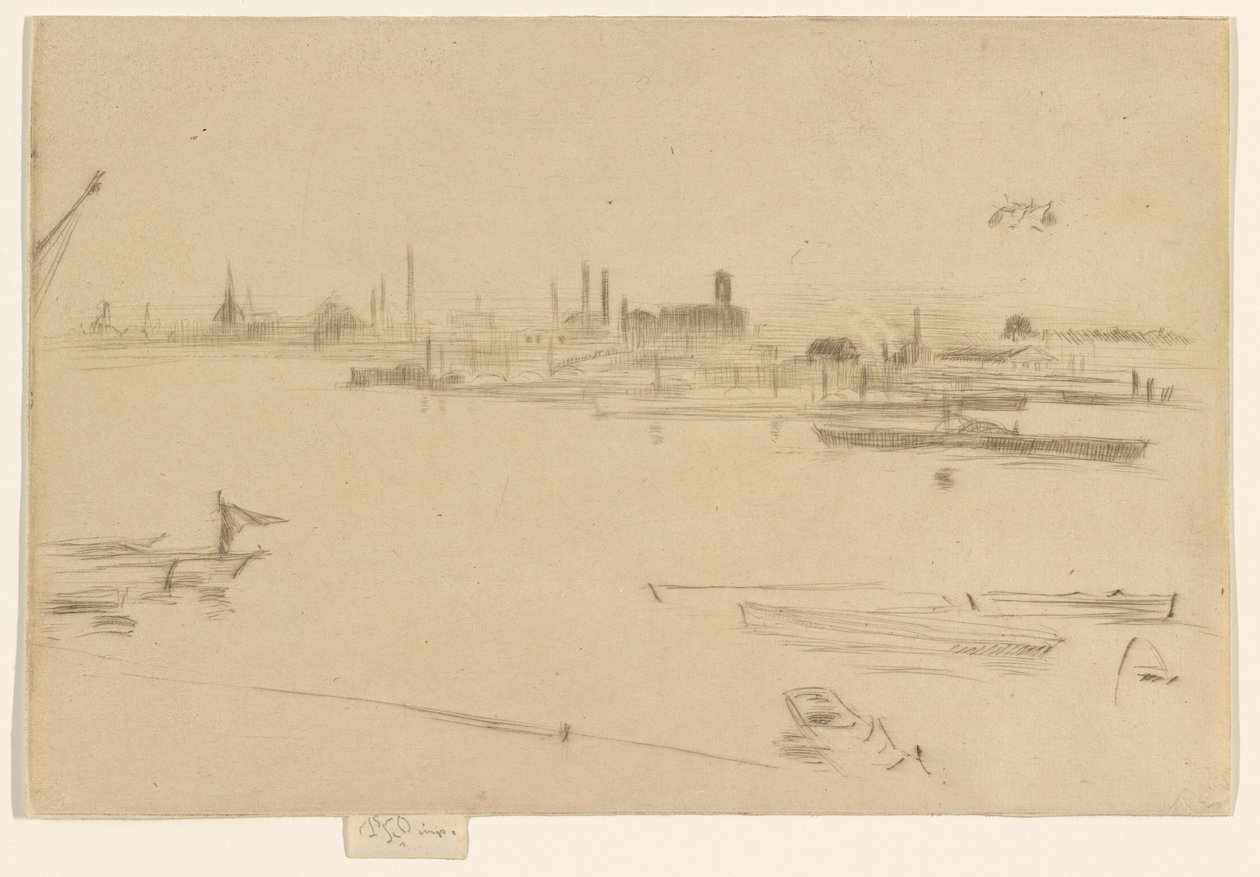 Mattina a Battersea da James Abbott McNeill Whistler