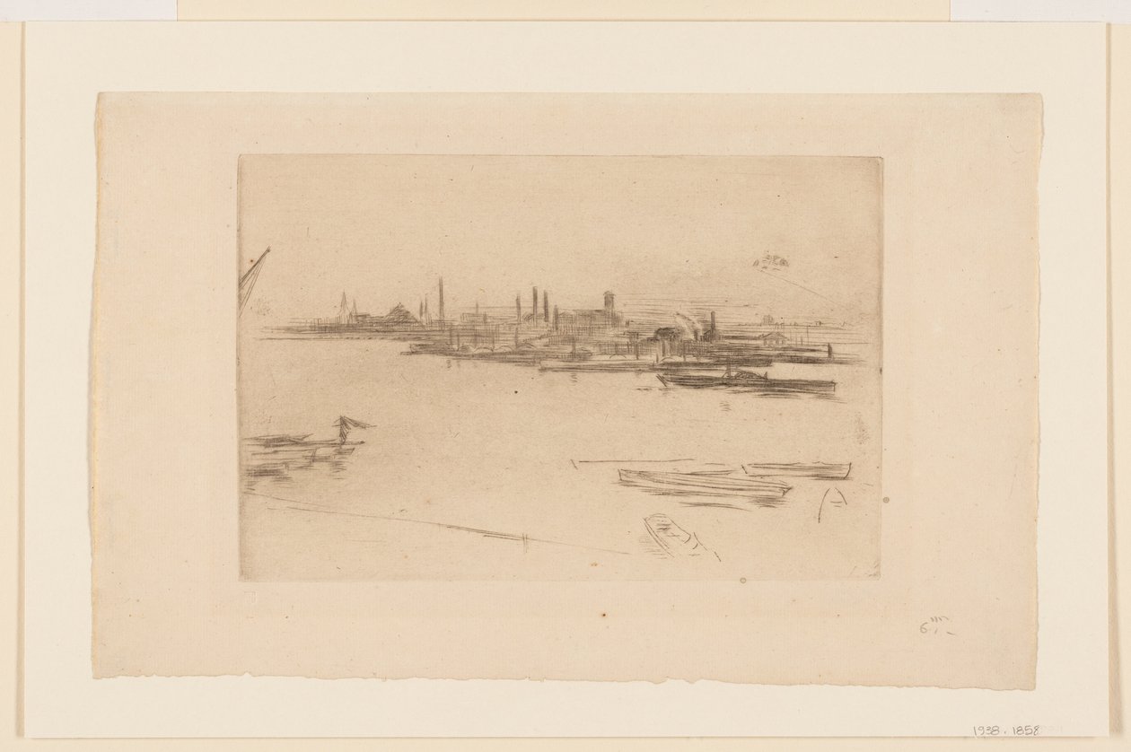 Mattina a Battersea da James Abbott McNeill Whistler