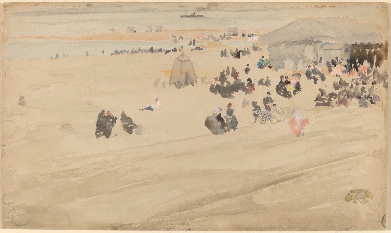 Scena di Spiaggia da James Abbott McNeill Whistler