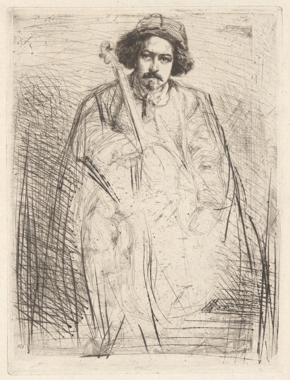 Becquet (Il violinista) da James Abbott McNeill Whistler