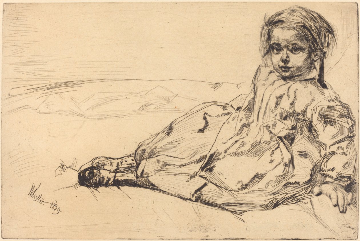 Bibi Valentin da James Abbott McNeill Whistler