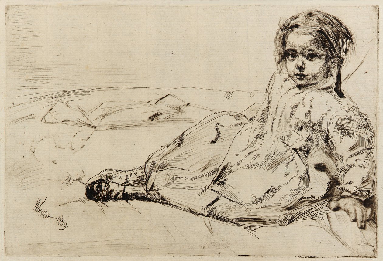 Bibi Valentin da James Abbott McNeill Whistler