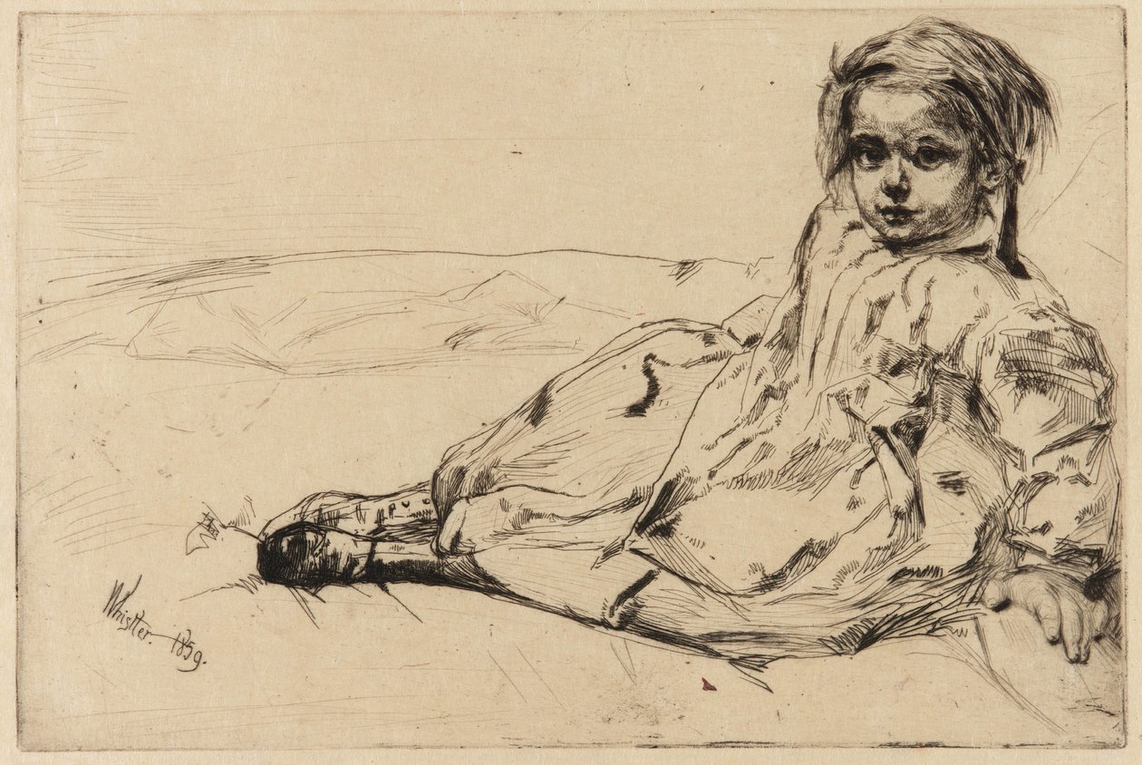 Bibi Valentin da James Abbott McNeill Whistler