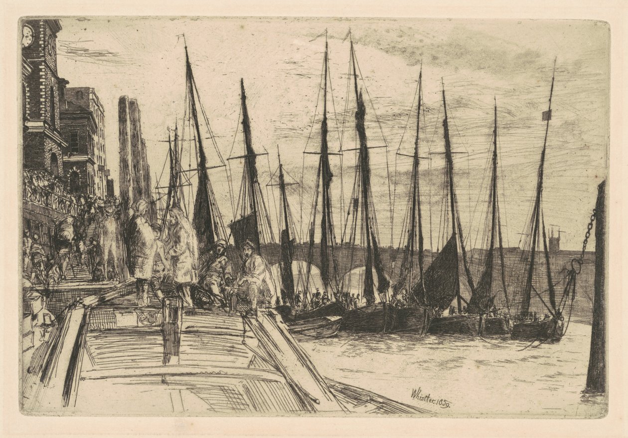 Billingsgate da James Abbott McNeill Whistler