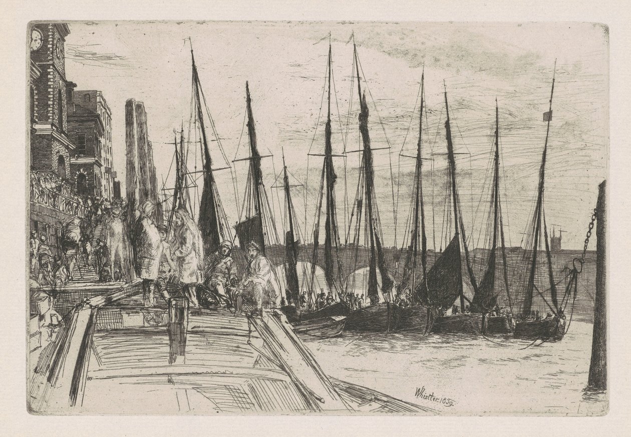 Billingsgate da James Abbott McNeill Whistler