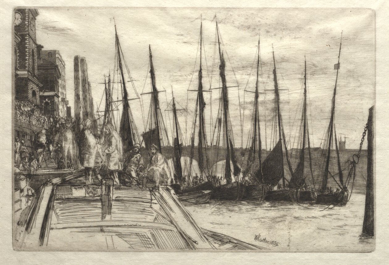 Billingsgate da James McNeill Whistler