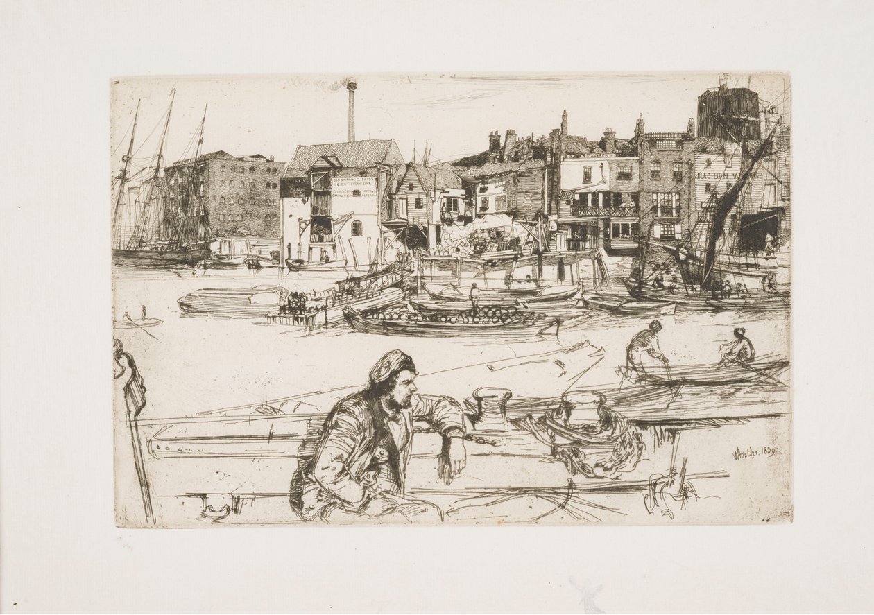 Molo del Leone Nero da James McNeill Whistler