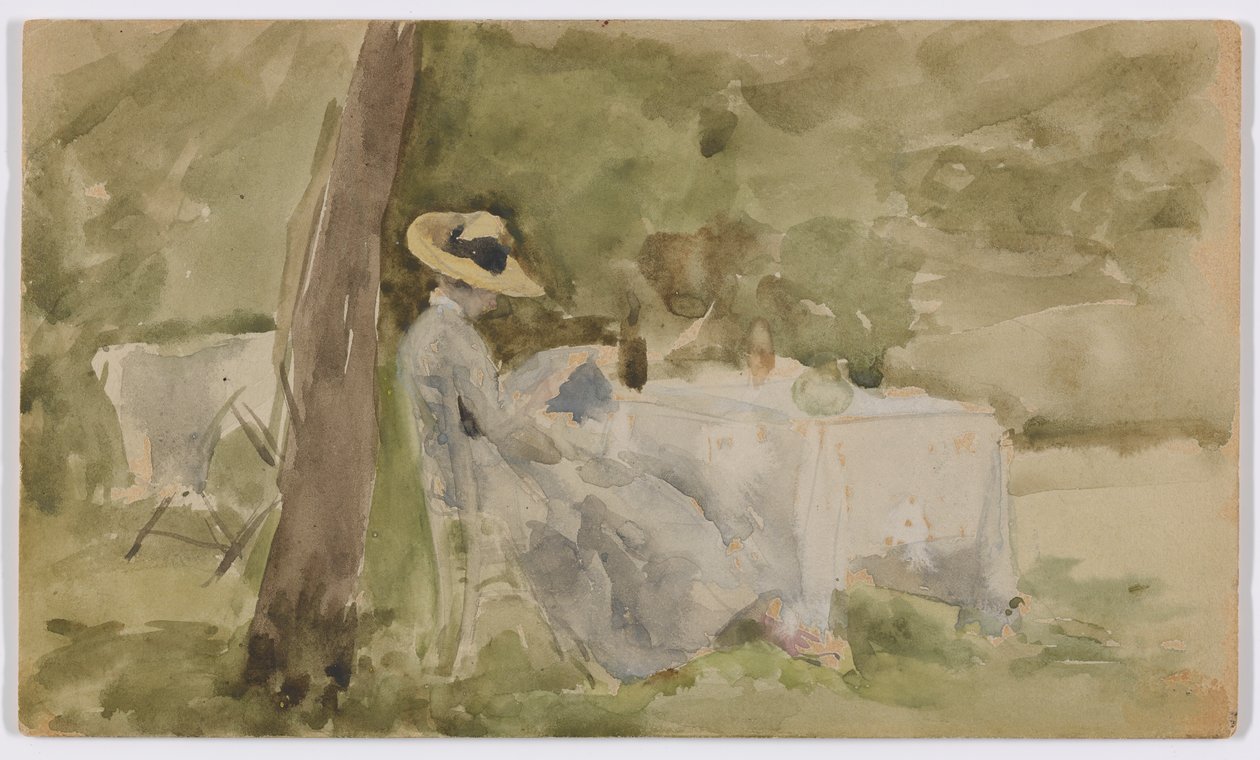 Colazione in giardino da James Abbott McNeill Whistler