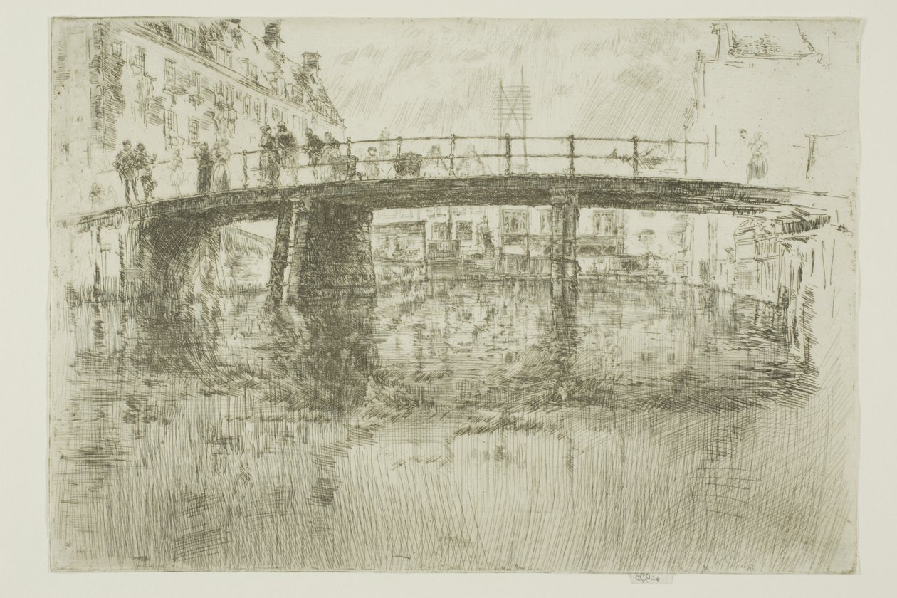 Ponte, Amsterdam da James Abbott McNeill Whistler