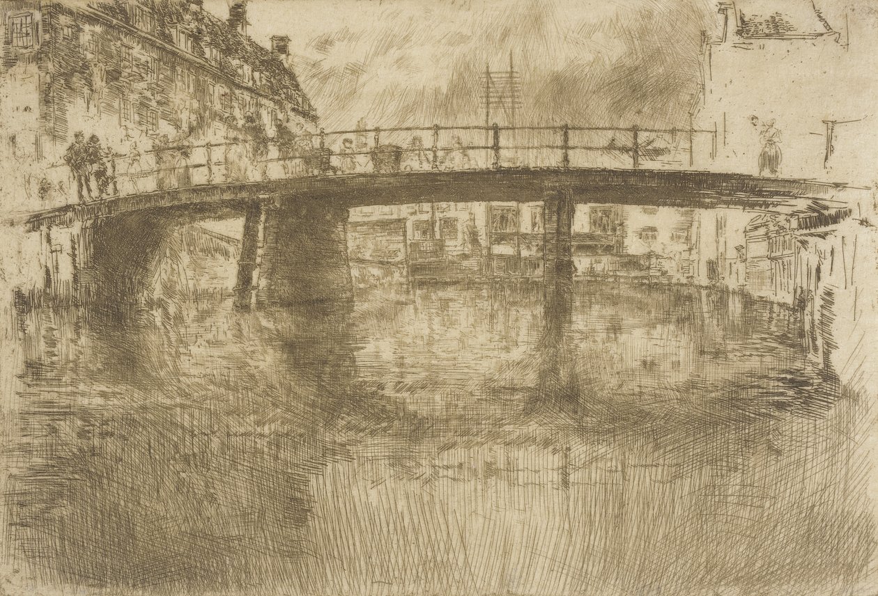 Ponte, Amsterdam da James McNeill Whistler