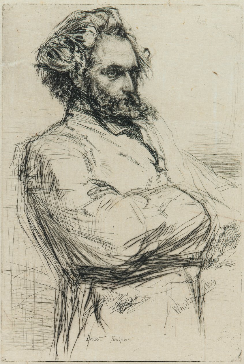 C.L. Drouet, scultore da James Abbott McNeill Whistler