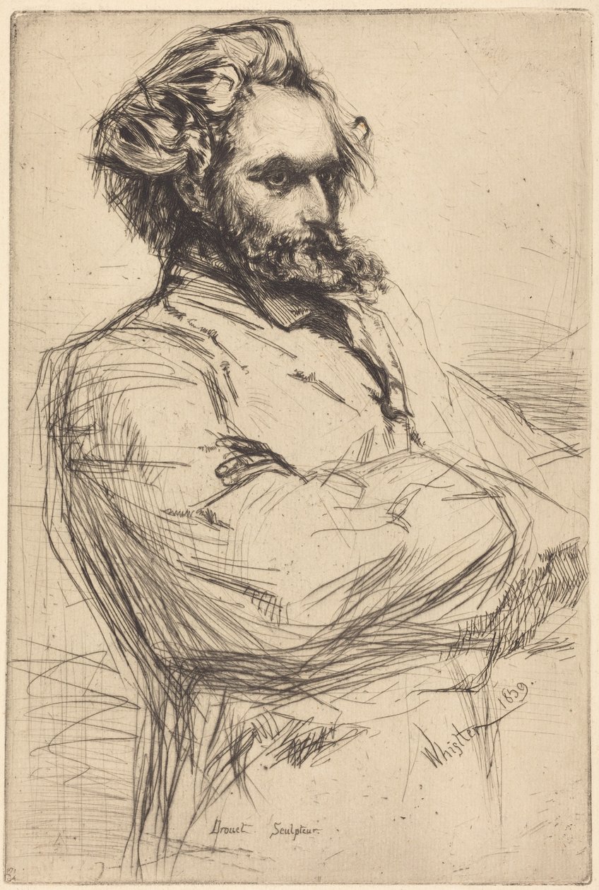 C. L. Drouet, scultore da James McNeill Whistler
