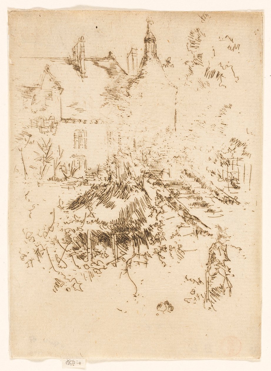 Castello di Touraine da James McNeill Whistler