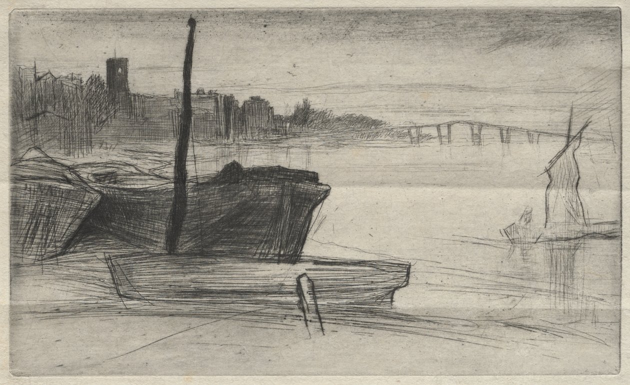 Il ponte e la chiesa di Chelsea da James McNeill Whistler