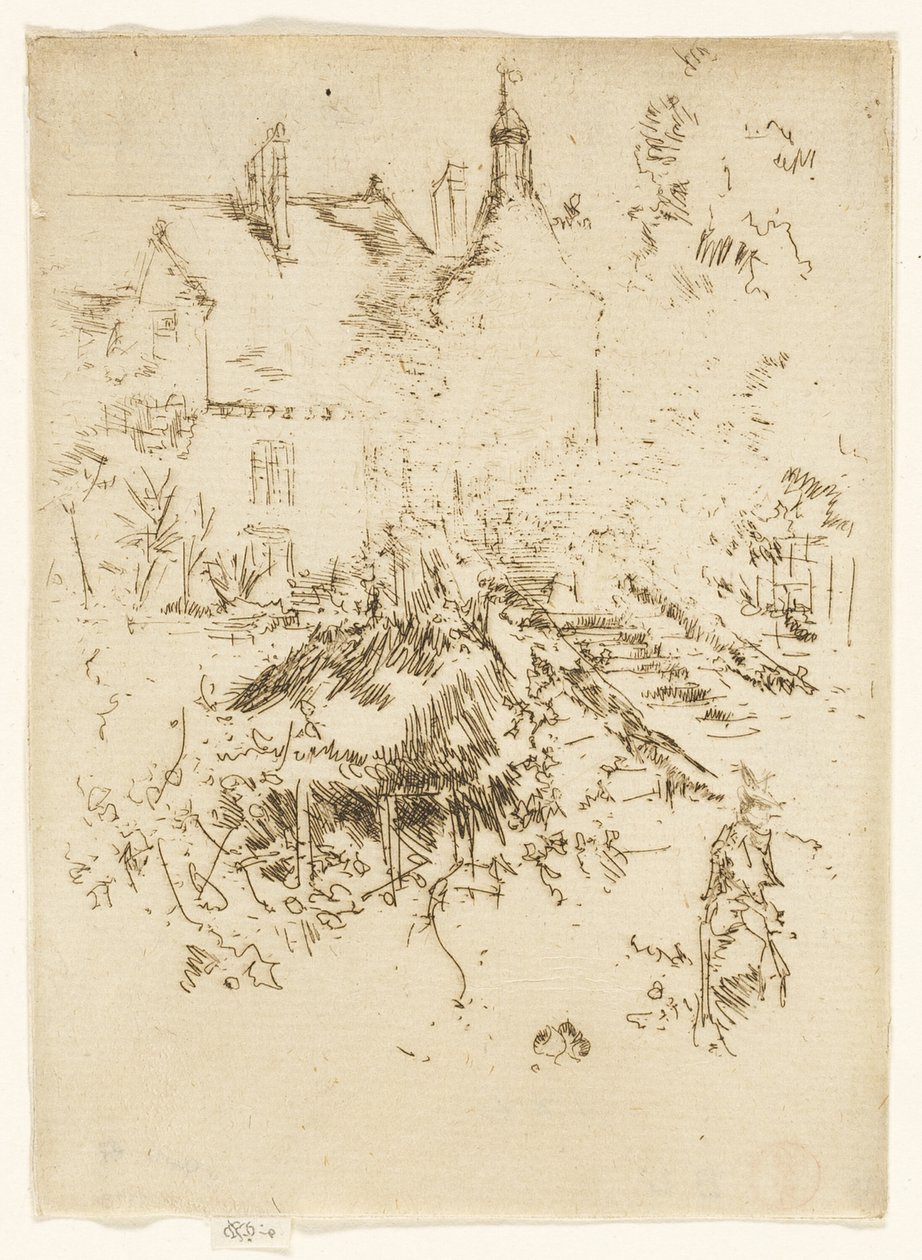 Castello di Touraine da James Abbott McNeill Whistler