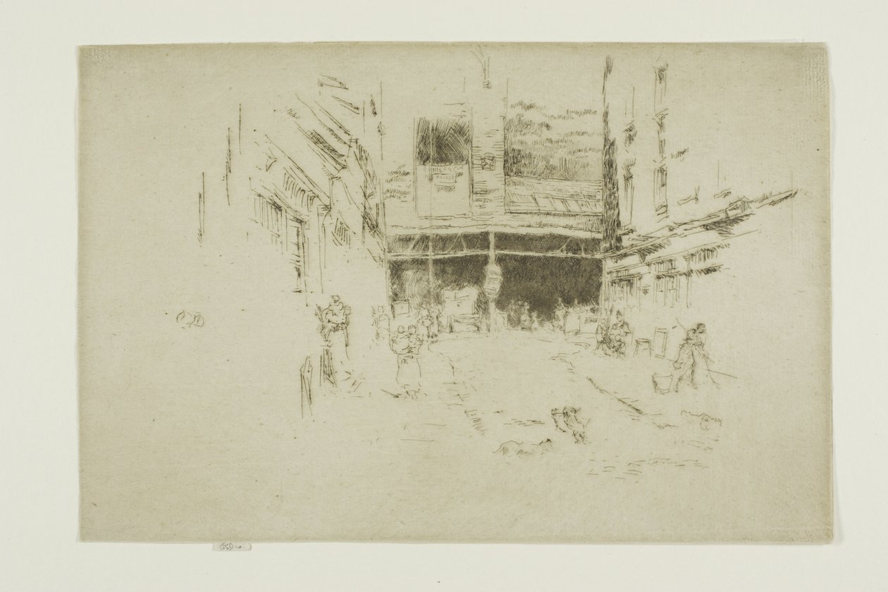 Scambio di vestiti, Houndsditch, n. 1 da James Abbott McNeill Whistler