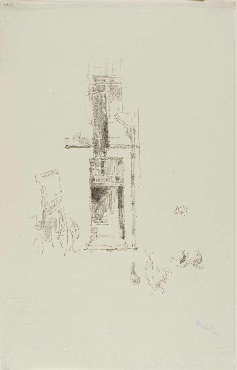 Galli e galline, Hôtel Colbert da James McNeill Whistler