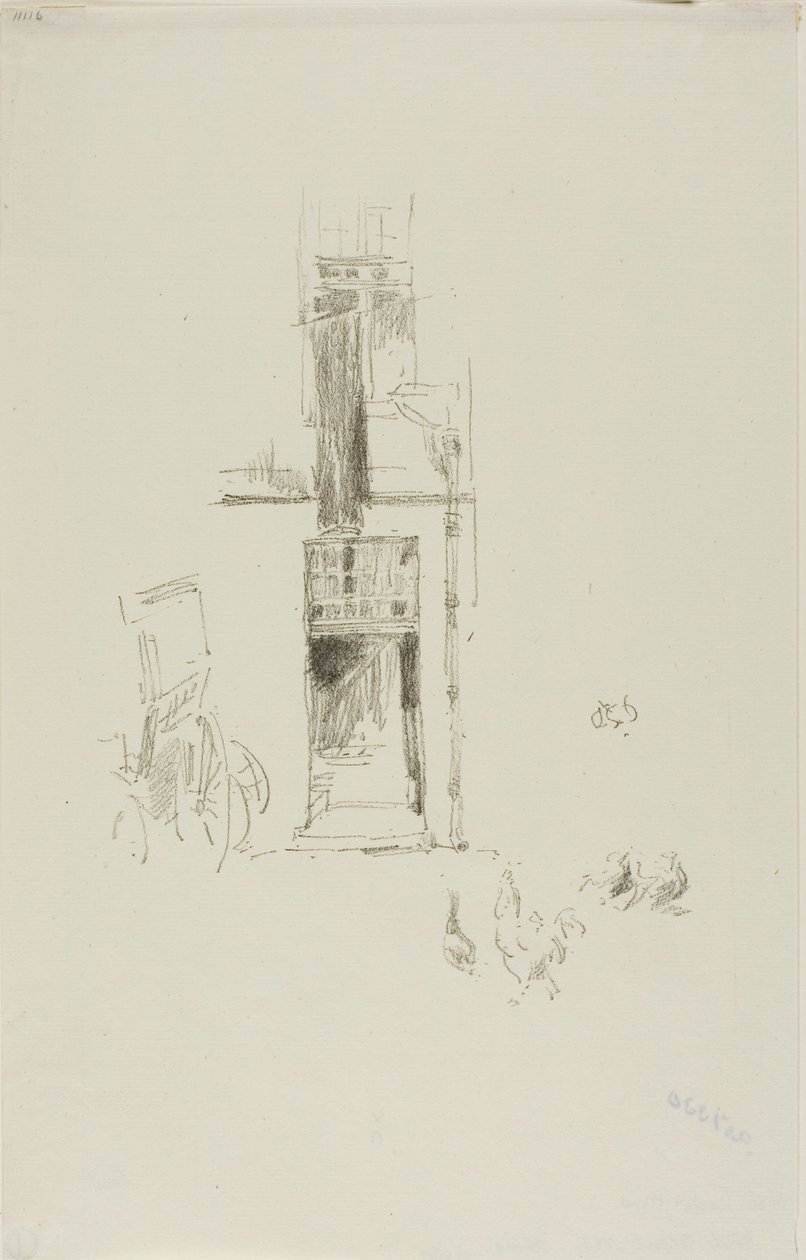 Galli e galline, Hôtel Colbert da James Abbott McNeill Whistler