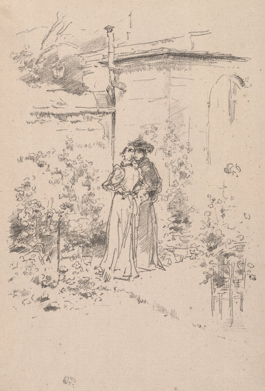 Fiducia nel giardino da James McNeill Whistler