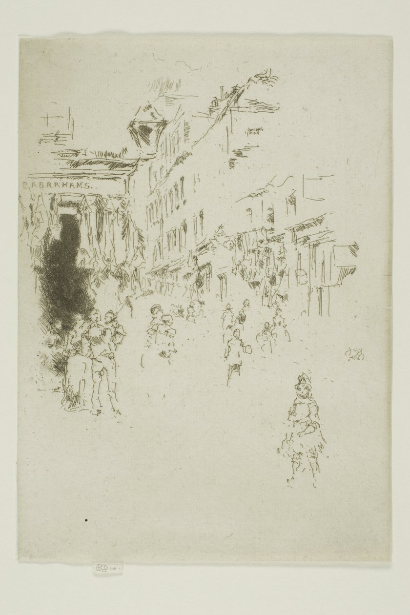 Cutler Street, Hounsditch da James Abbott McNeill Whistler