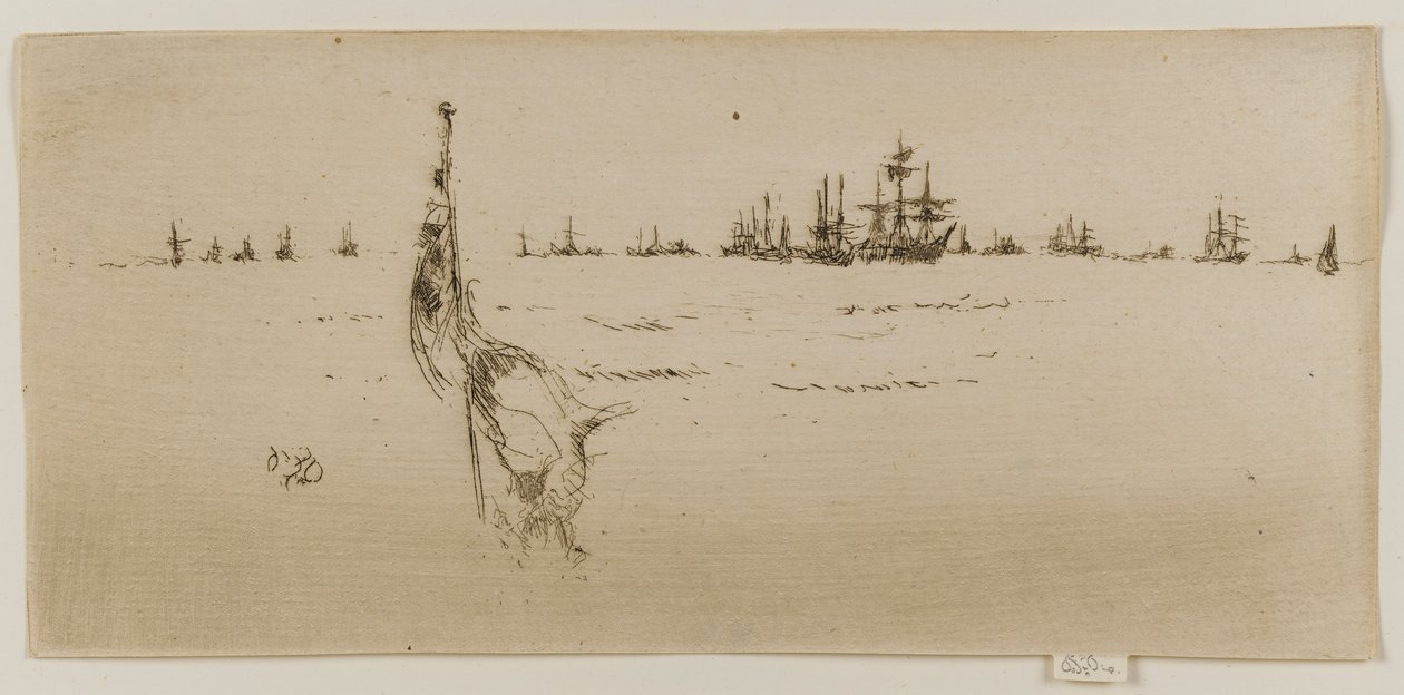 Abbassare la bandiera da James Abbott McNeill Whistler