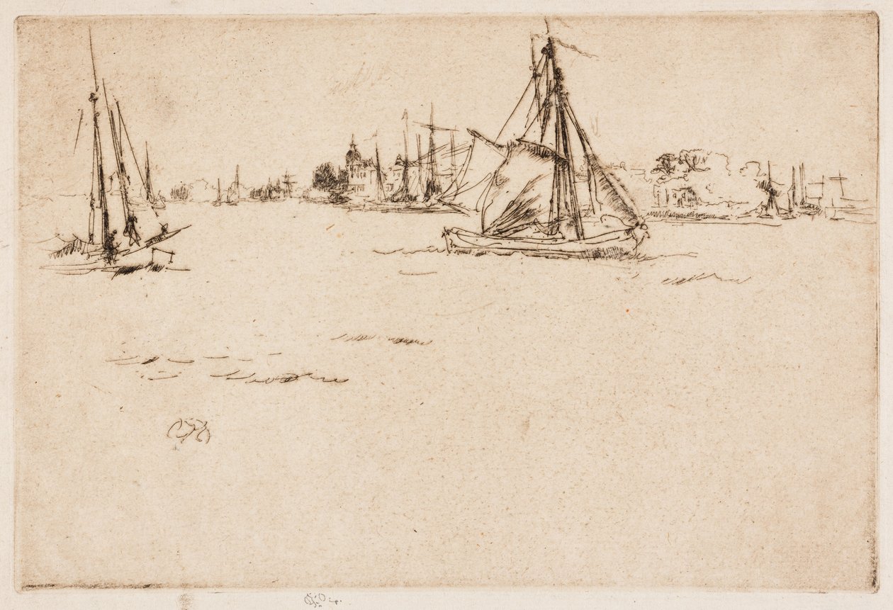 Dordrecht da James Abbott McNeill Whistler
