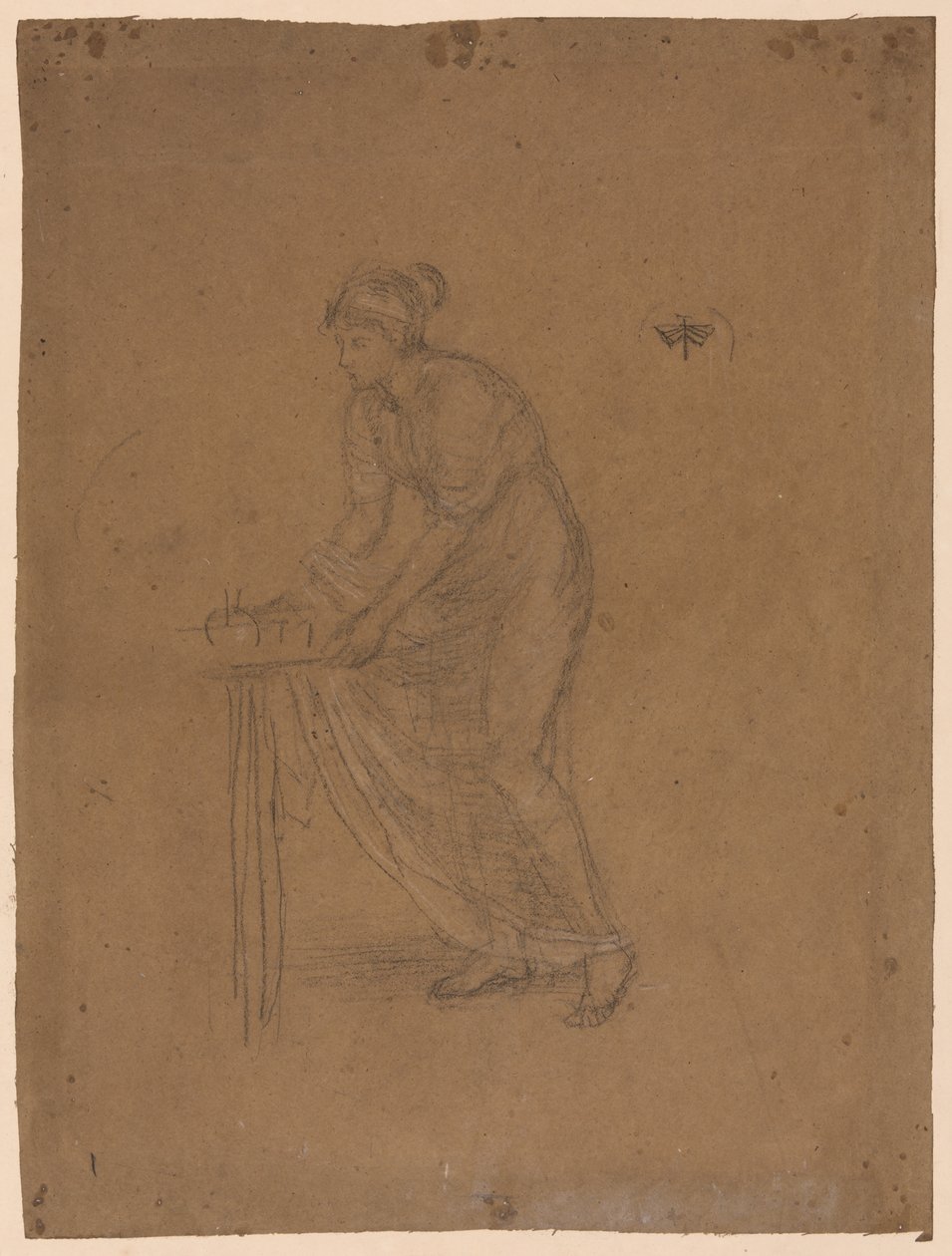 Modello drappeggiato da James McNeill Whistler