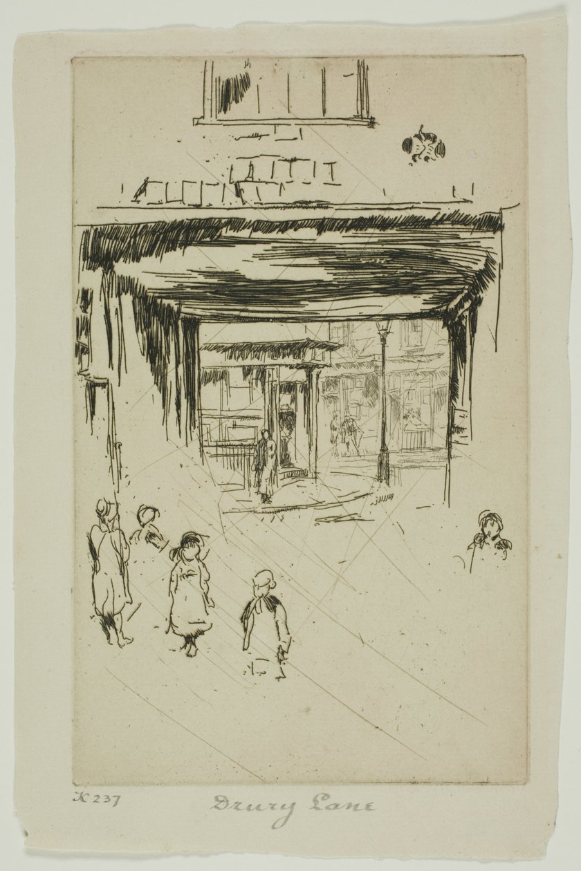 Drury Lane da James McNeill Whistler