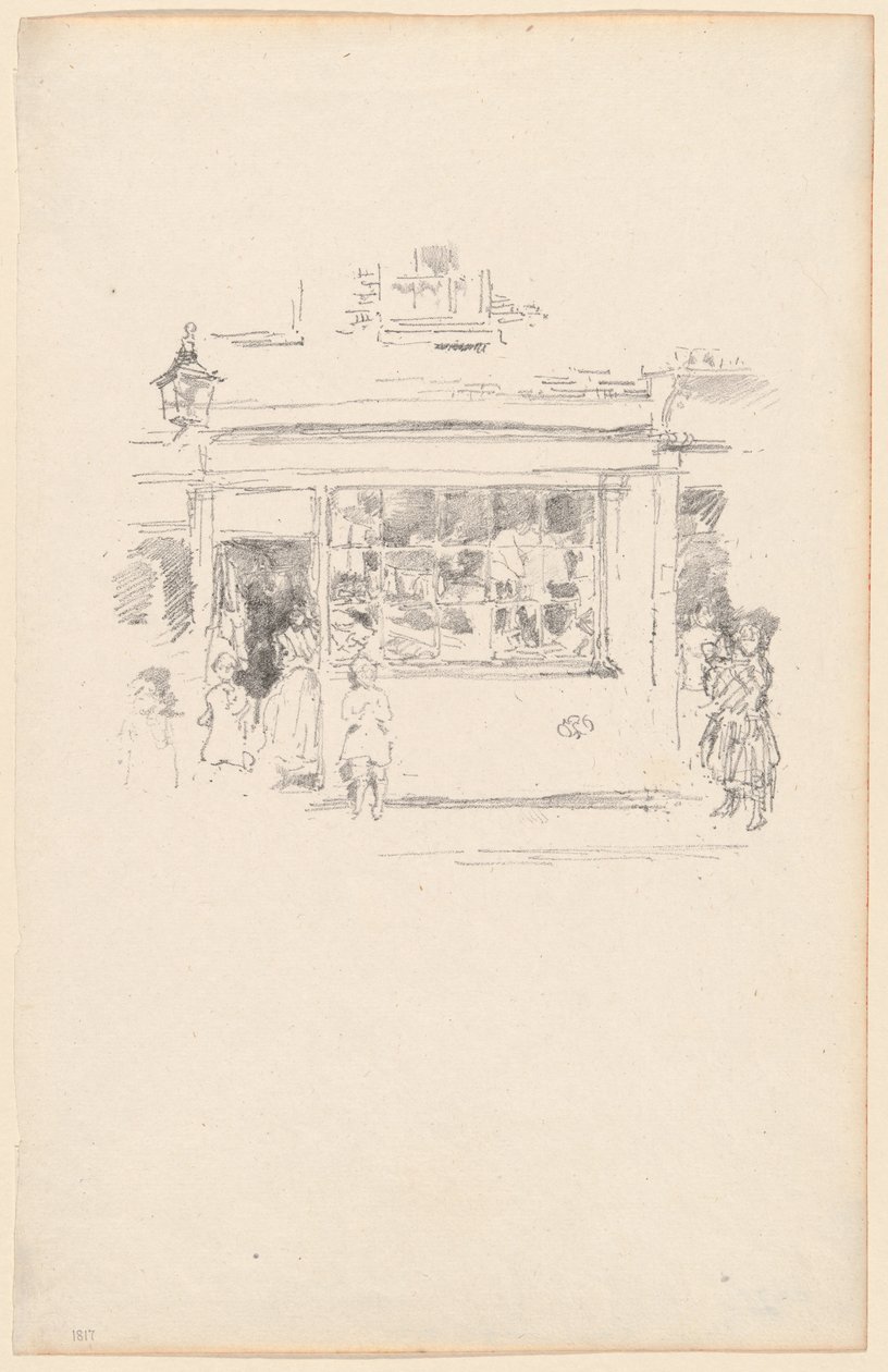 Stracci di Drury Lane da James Abbott McNeill Whistler