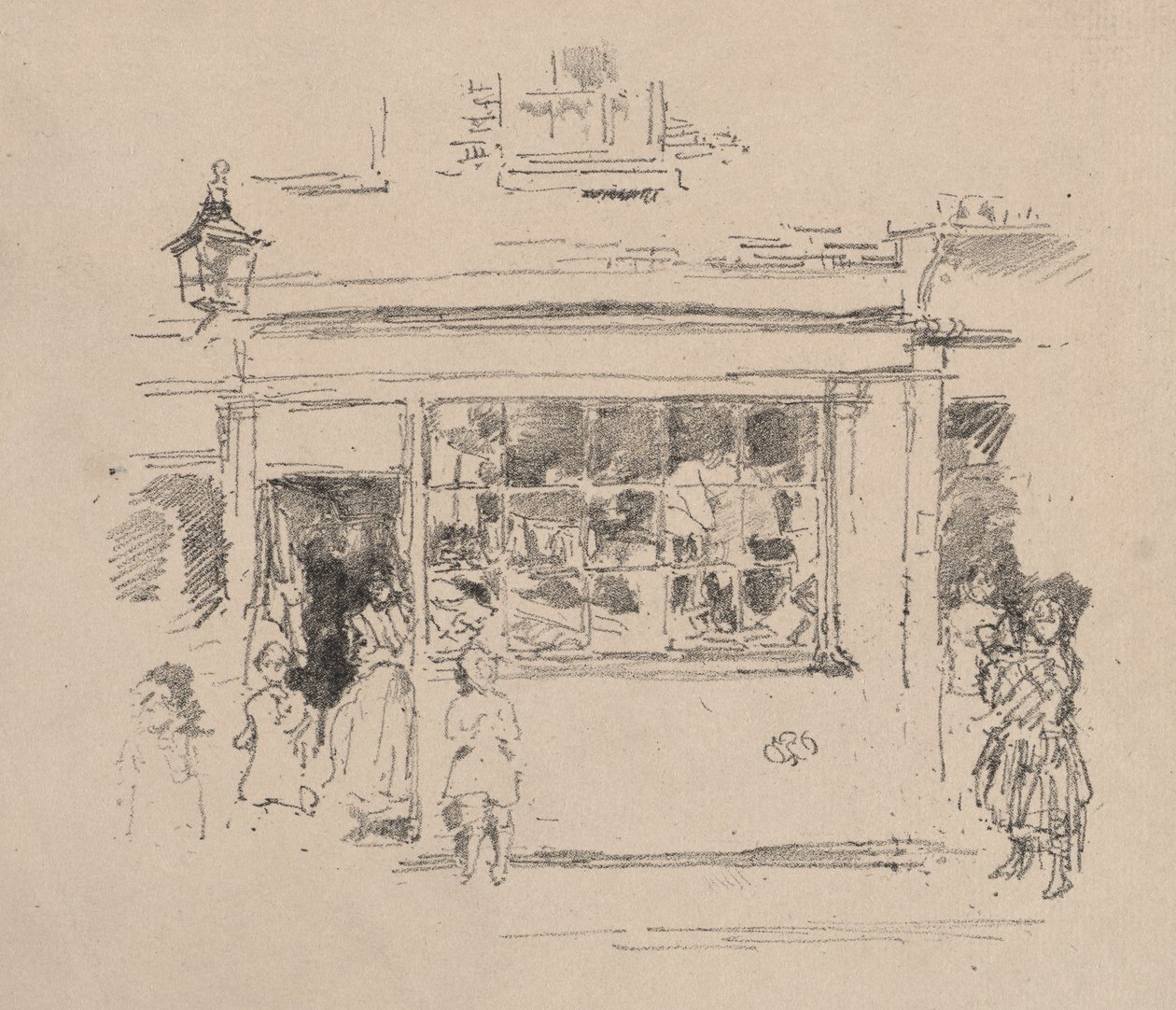 Stracci di Drury Lane da James McNeill Whistler