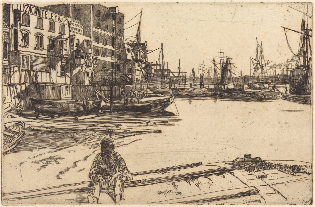 Molo Eagle da James McNeill Whistler