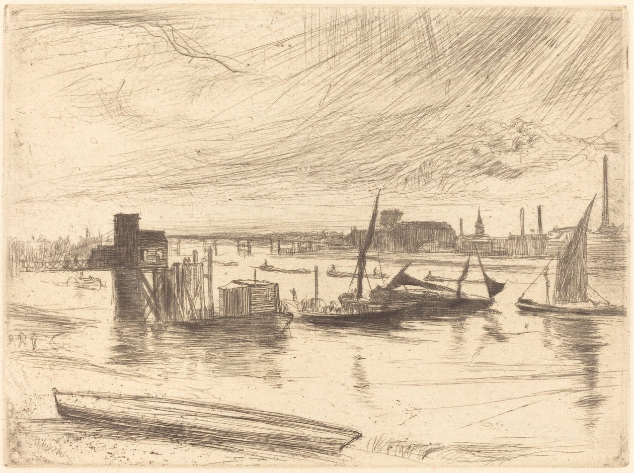Mattina presto, Battersea da James Abbott McNeill Whistler