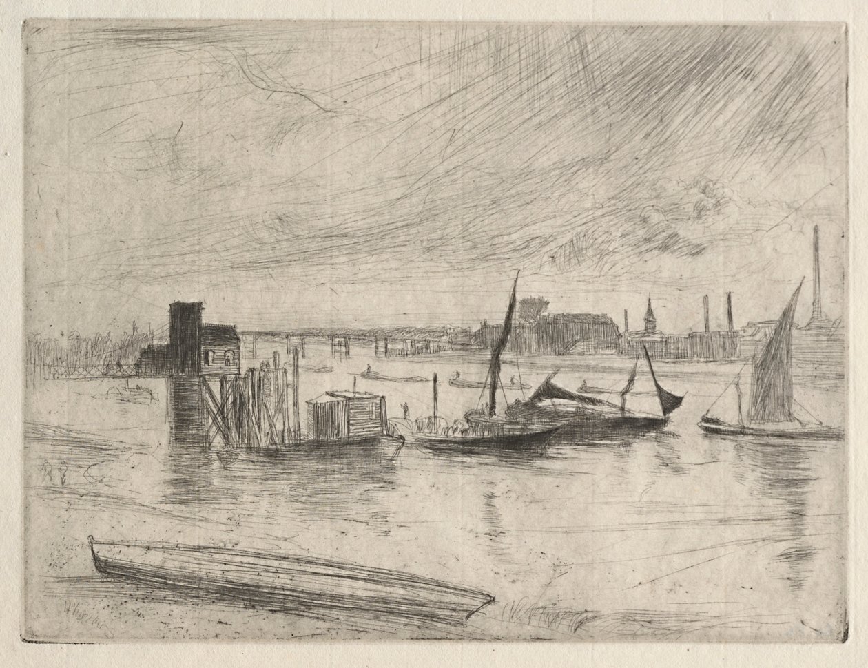Mattina presto a Battersea da James McNeill Whistler
