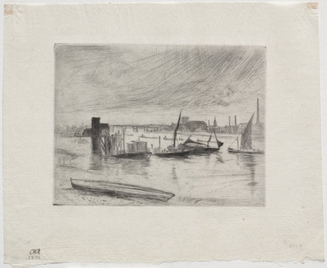 Di prima mattina, a Battersea da James McNeill Whistler