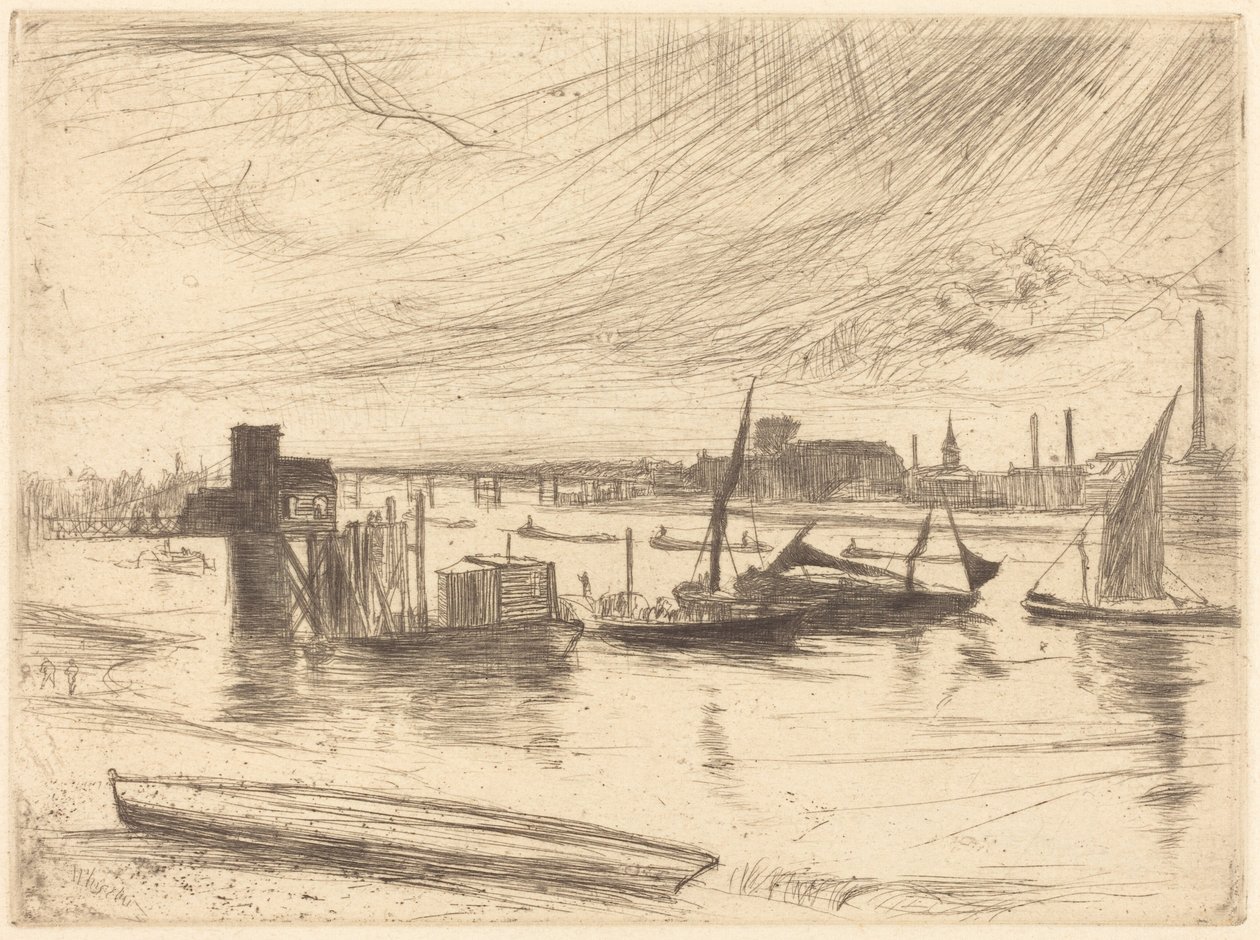 Di prima mattina, a Battersea da James McNeill Whistler