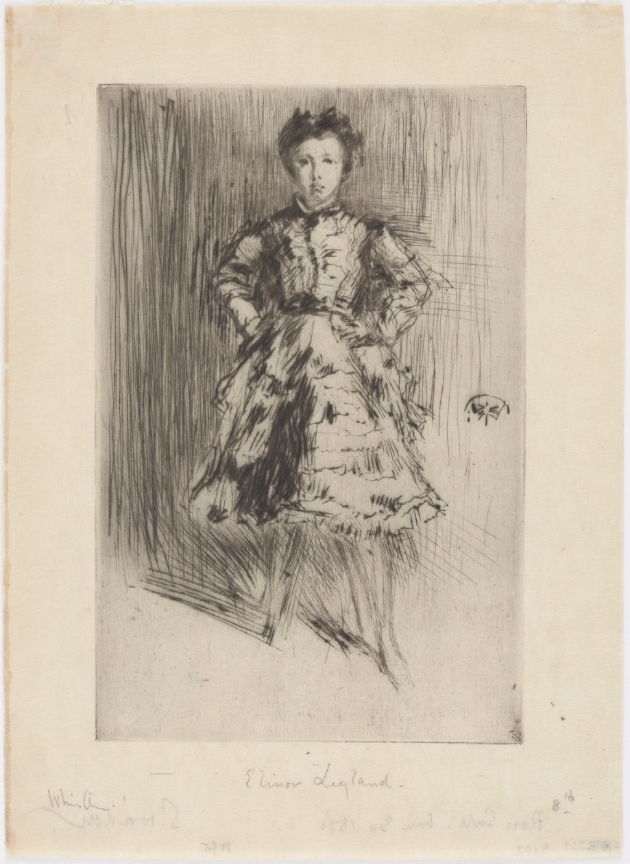 Elinor Leyland da James Abbott McNeill Whistler