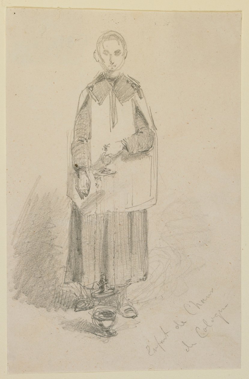 Enfant de Choeur de Cologne da James Abbott McNeill Whistler