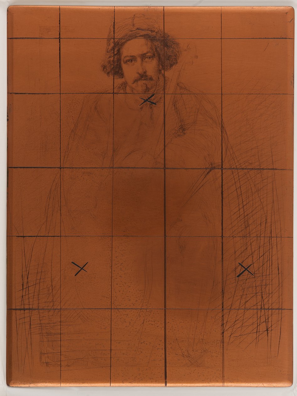 Lastra per incisione: Becquet da James Abbott McNeill Whistler