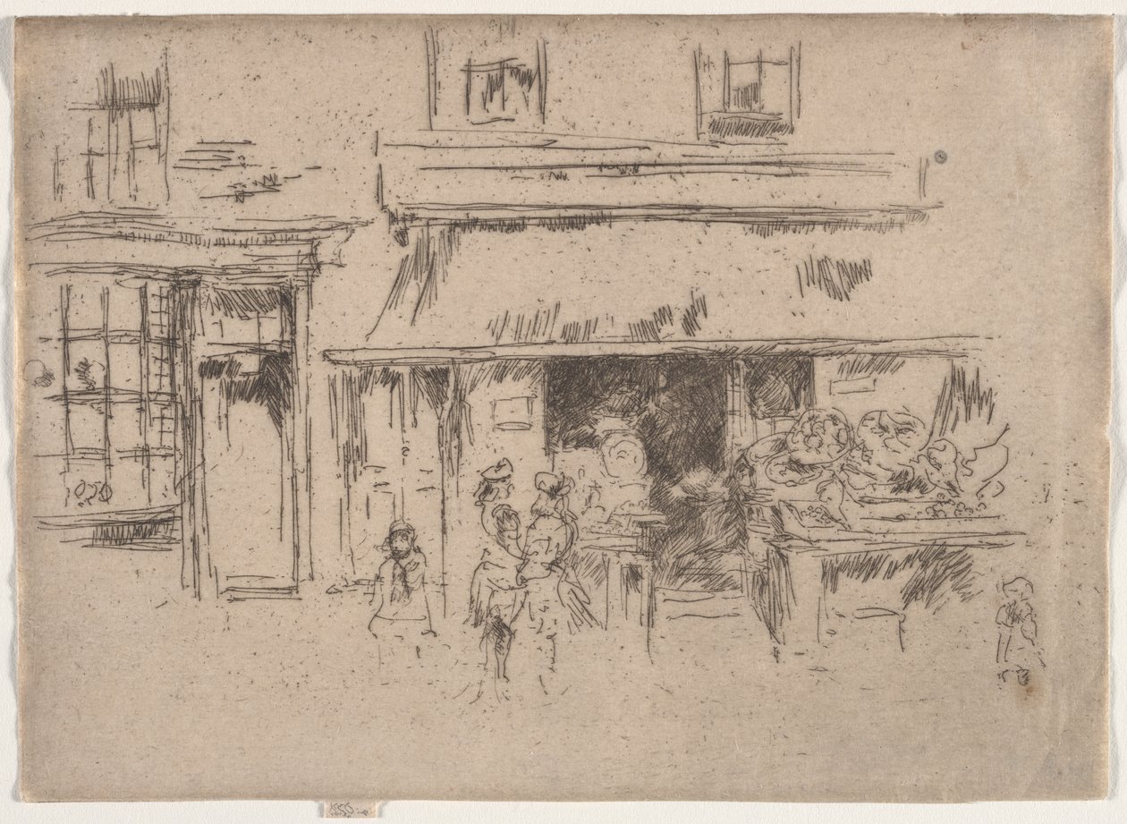Exeter Street da James McNeill Whistler