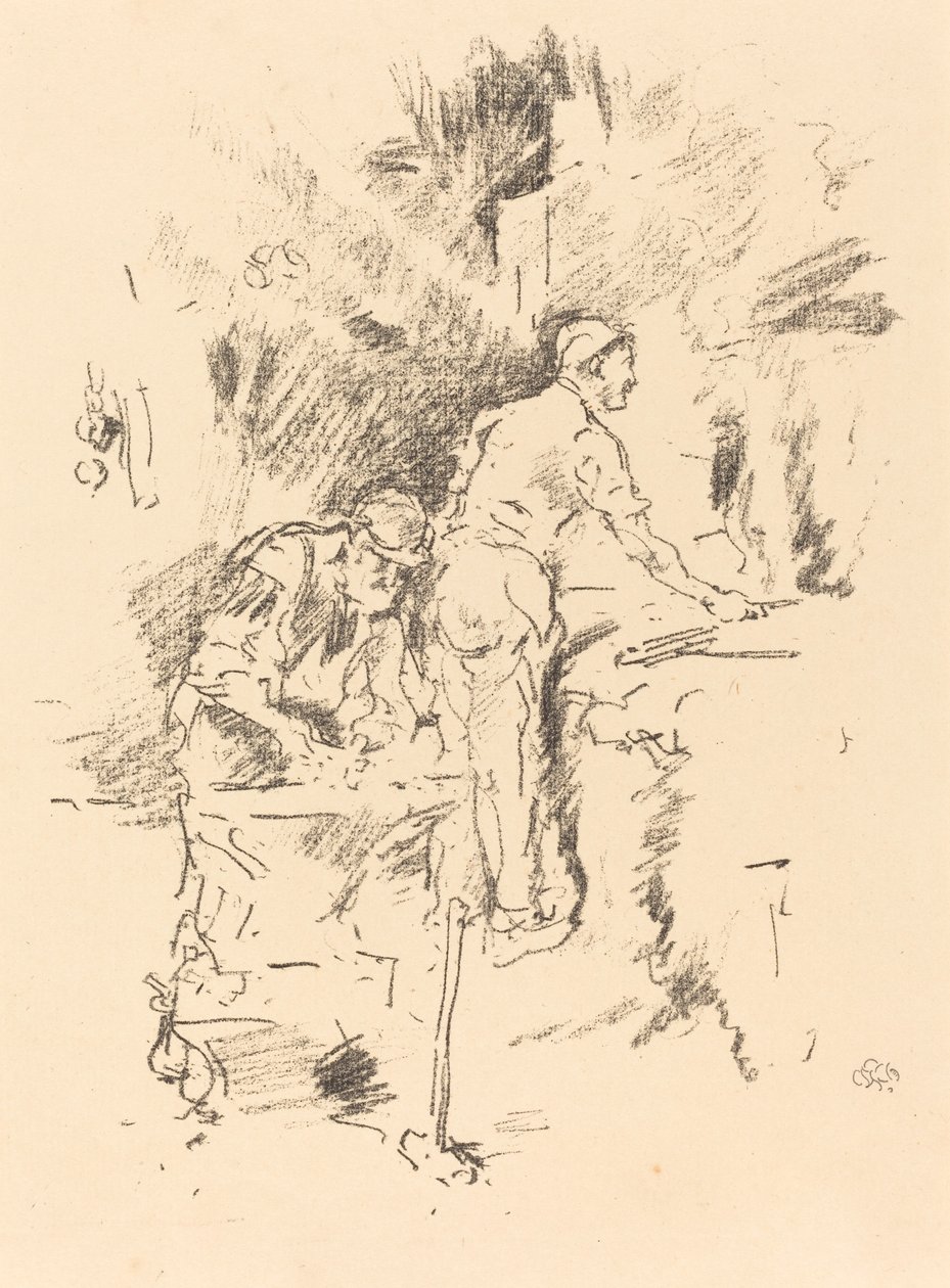 Padre e figlio da James Abbott McNeill Whistler