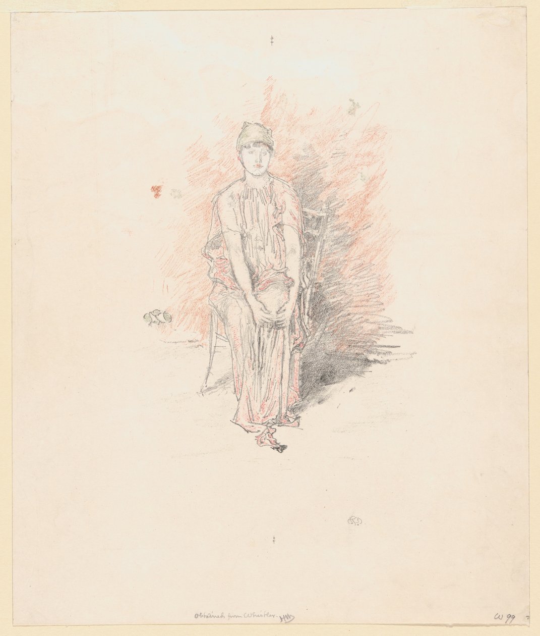 Studio di figure a colori da James Abbott McNeill Whistler