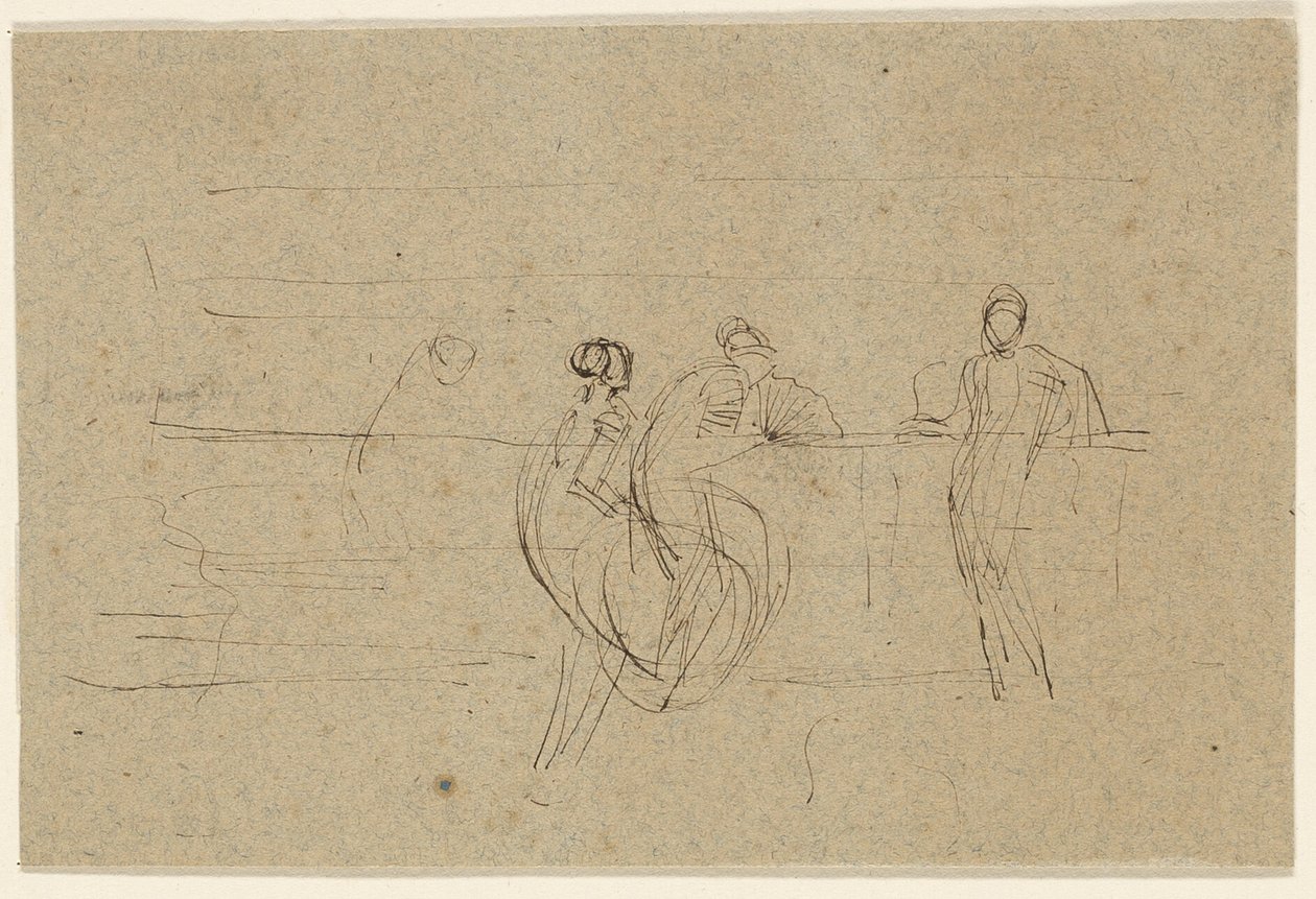 Figure da una ringhiera da James McNeill Whistler