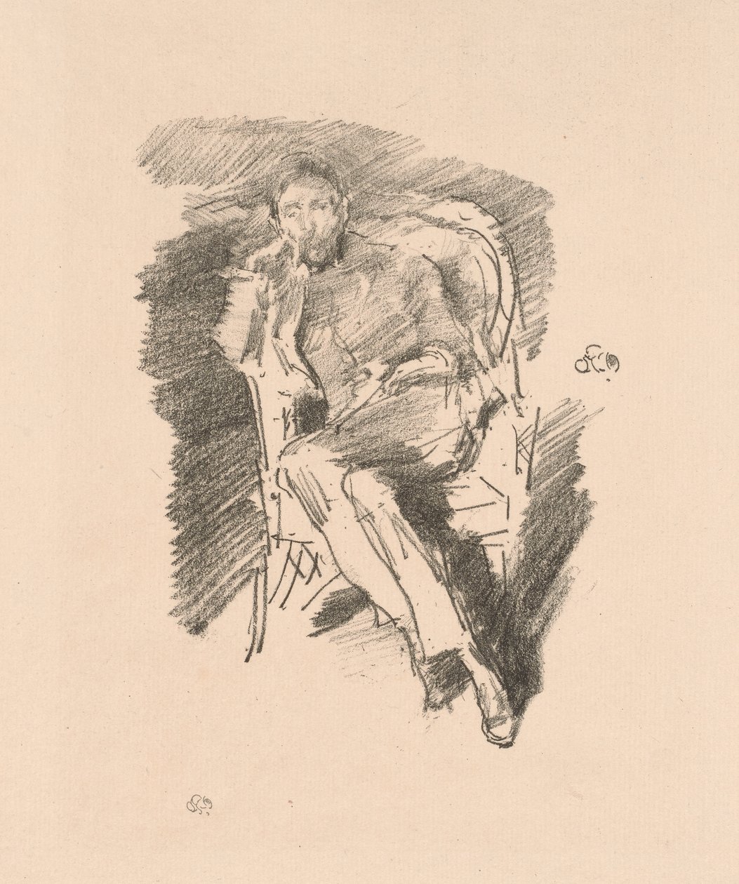 Luce del fuoco: Joseph Pennell, n. 2 da James McNeill Whistler